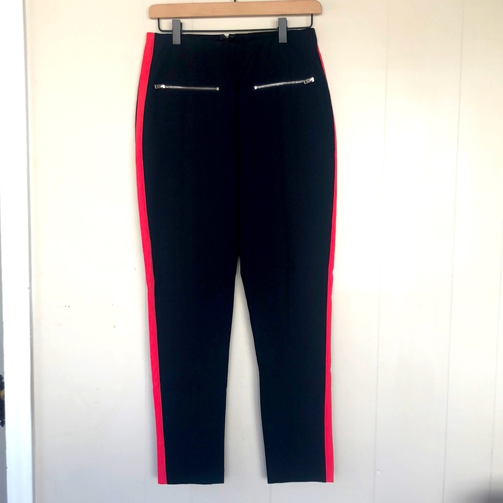 Rag & Bone Red Stripe Navy Pant